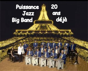 Pochette album Puissance Jazz Big Band 20 ans déjà